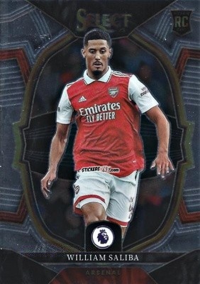 Sticker William Saliba - Select Premier League 2022-2023 n. 8 - Panini