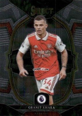 Sticker Granit Xhaka - Select Premier League 2022-2023 n. 9 - Panini