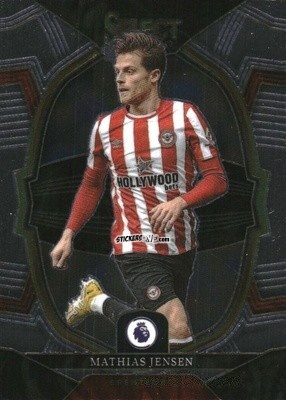 Figurina Mathias Jensen - Select Premier League 2022-2023 n. 19 - Panini