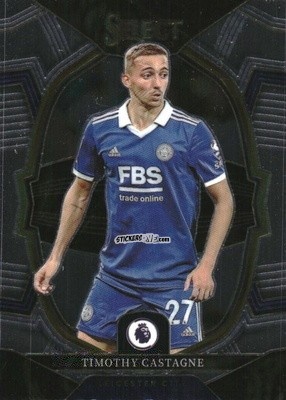 Sticker Timothy Castagne - Select Premier League 2022-2023 n. 51 - Panini