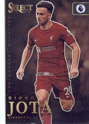 Sticker Diogo Jota - Select Premier League 2022-2023 n. AI14 - Panini