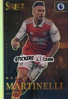 Sticker Gabriel Martinelli - Select Premier League 2022-2023 - Panini