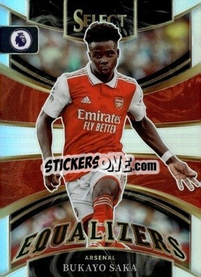 Sticker Bukayo Saka - Select Premier League 2022-2023 n. E1 - Panini