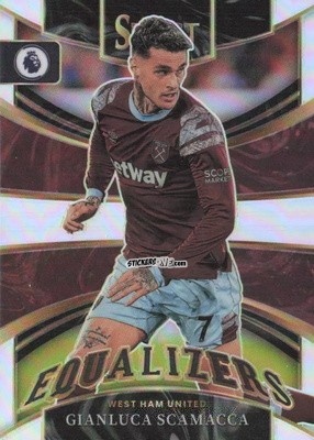 Sticker Gianluca Scamacca - Select Premier League 2022-2023 n. E2 - Panini