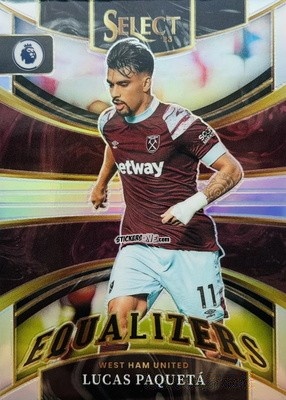 Sticker Lucas Paqueta - Select Premier League 2022-2023 n. E8 - Panini