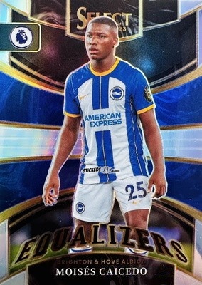 Sticker Moises Caicedo - Select Premier League 2022-2023 n. E12 - Panini