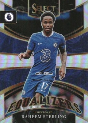 Sticker Raheem Sterling - Select Premier League 2022-2023 n. E25 - Panini
