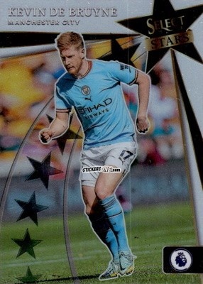 Sticker Kevin De Bruyne - Select Premier League 2022-2023 n. SS3 - Panini
