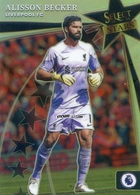 Sticker Alisson Becker - Select Premier League 2022-2023 n. SS18 - Panini