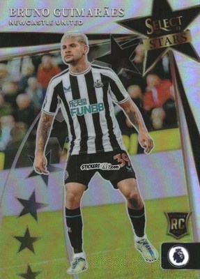 Sticker Bruno Guimaraes - Select Premier League 2022-2023 n. SS24 - Panini