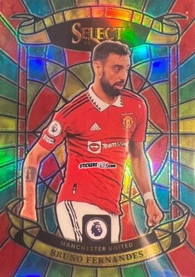 Sticker Bruno Fernandes - Select Premier League 2022-2023 n. SG8 - Panini