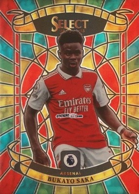 Sticker Bukayo Saka - Select Premier League 2022-2023 n. SG26 - Panini