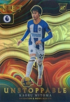Sticker Kaoru Mitoma - Select Premier League 2022-2023 n. U4 - Panini