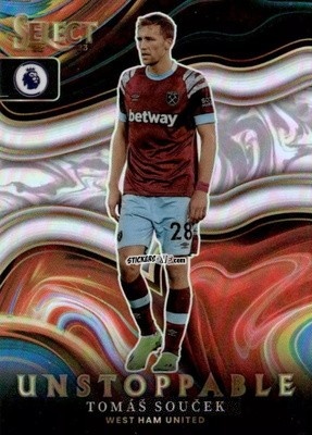 Sticker Tomas Soucek - Select Premier League 2022-2023 n. U10 - Panini