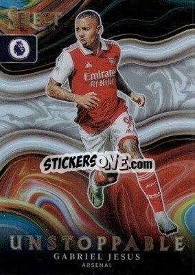 Sticker Gabriel Jesus - Select Premier League 2022-2023 - Panini