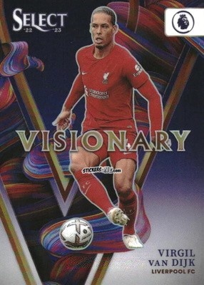 Sticker Virgil van Dijk - Select Premier League 2022-2023 n. V4 - Panini