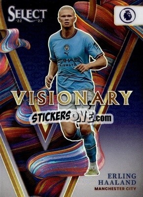 Sticker Erling Haaland - Select Premier League 2022-2023 n. V12 - Panini