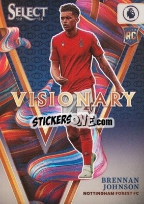 Sticker Brennan Johnson - Select Premier League 2022-2023 n. V18 - Panini
