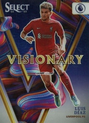 Sticker Luis Diaz - Select Premier League 2022-2023 n. V22 - Panini