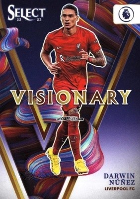 Sticker Darwin Nunez - Select Premier League 2022-2023 n. V24 - Panini