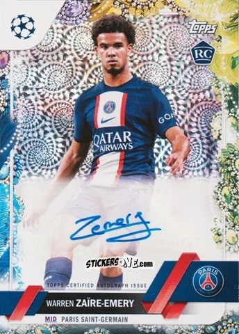 Sticker Warren Zaïre-Emery