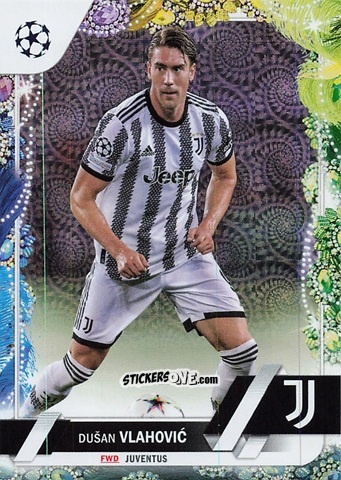 Sticker Dusan Vlahovic - Carnaval Edition UEFA Club Competitions 2022-2023
 n. 75 - Topps