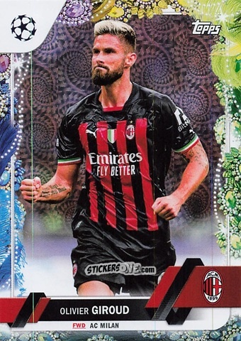 Sticker Olivier Giroud - Carnaval Edition UEFA Club Competitions 2022-2023
 n. 79 - Topps