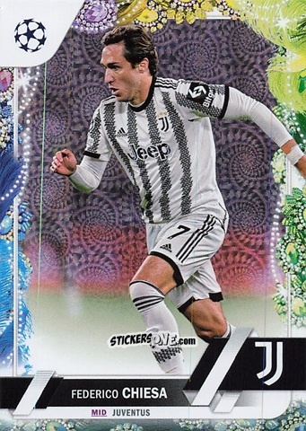 Sticker Federico Chiesa - Carnaval Edition UEFA Club Competitions 2022-2023
 n. 83 - Topps