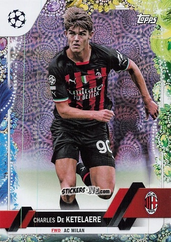 Sticker Charles De Ketelaere - Carnaval Edition UEFA Club Competitions 2022-2023
 n. 90 - Topps