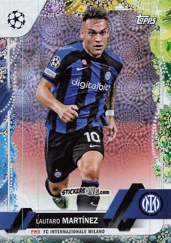 Sticker Lautaro Martínez - Carnaval Edition UEFA Club Competitions 2022-2023
 n. 97 - Topps