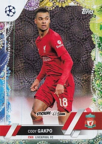 Sticker Cody Gakpo - Carnaval Edition UEFA Club Competitions 2022-2023
 n. 102 - Topps