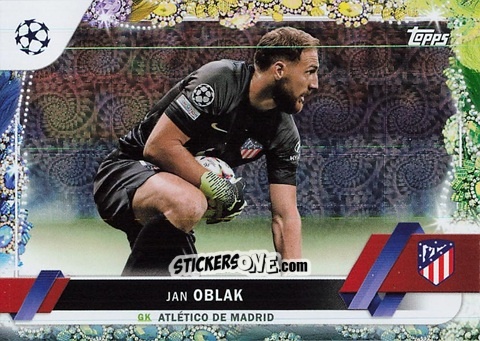Sticker Jan Oblak - Carnaval Edition UEFA Club Competitions 2022-2023
 n. 107 - Topps