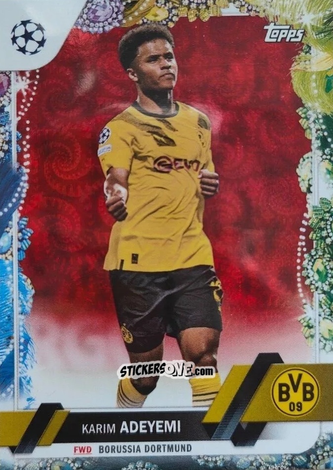 Sticker Karim Adeyemi - Carnaval Edition UEFA Club Competitions 2022-2023
 n. 122 - Topps