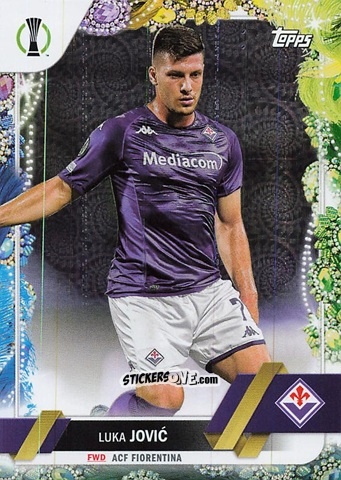 Sticker Luka Jović - Carnaval Edition UEFA Club Competitions 2022-2023
 n. 133 - Topps
