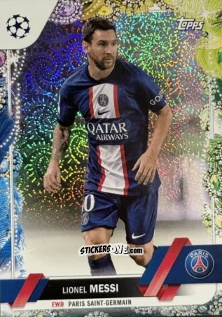 Sticker Lionel Messi - Carnaval Edition UEFA Club Competitions 2022-2023
 n. 1 - Topps