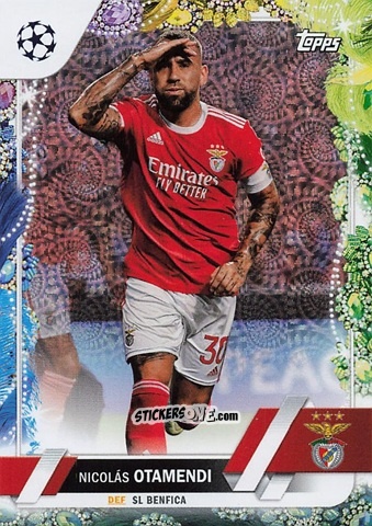 Sticker Nicolás Otamendi - Carnaval Edition UEFA Club Competitions 2022-2023
 n. 15 - Topps