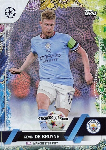Sticker Kevin De Bruyne - Carnaval Edition UEFA Club Competitions 2022-2023
 n. 33 - Topps