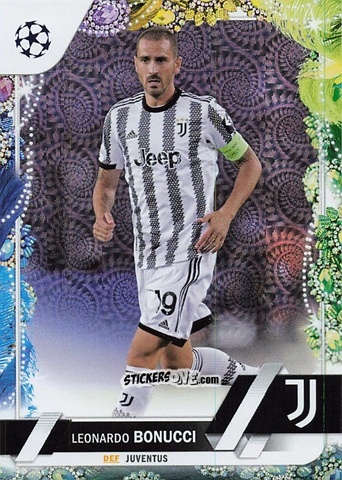 Sticker Leonardo Bonucci - Carnaval Edition UEFA Club Competitions 2022-2023
 n. 39 - Topps