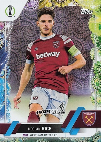Sticker Declan Rice - Carnaval Edition UEFA Club Competitions 2022-2023
 n. 41 - Topps