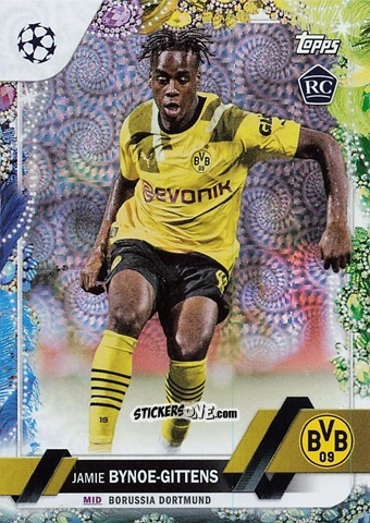 Sticker Jamie Bynoe-Gittens - Carnaval Edition UEFA Club Competitions 2022-2023
 n. 43 - Topps