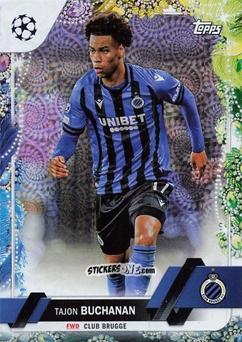 Sticker Tajon Buchanan - Carnaval Edition UEFA Club Competitions 2022-2023
 n. 44 - Topps