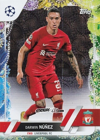 Sticker Darwin Núñez - Carnaval Edition UEFA Club Competitions 2022-2023
 n. 56 - Topps