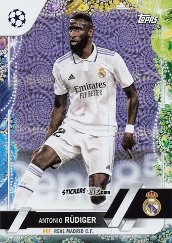 Sticker Antonio Rüdiger - Carnaval Edition UEFA Club Competitions 2022-2023
 n. 58 - Topps