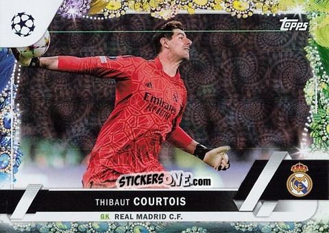 Sticker Thibaut Courtois - Carnaval Edition UEFA Club Competitions 2022-2023
 n. 63 - Topps