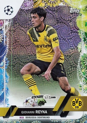 Sticker Giovanni Reyna - Carnaval Edition UEFA Club Competitions 2022-2023
 n. 69 - Topps
