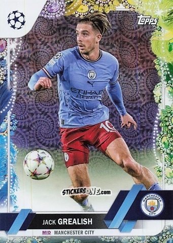 Sticker Jack Grealish - Carnaval Edition UEFA Club Competitions 2022-2023
 n. 142 - Topps
