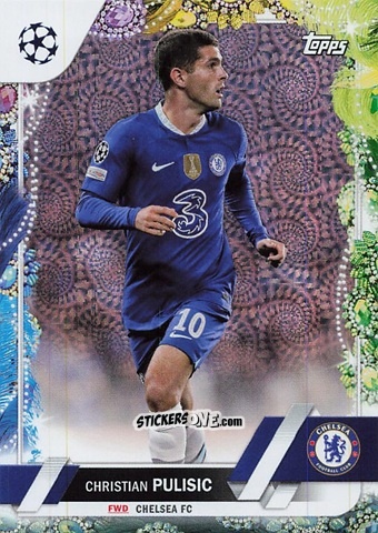 Sticker Christian Pulisic - Carnaval Edition UEFA Club Competitions 2022-2023
 n. 144 - Topps