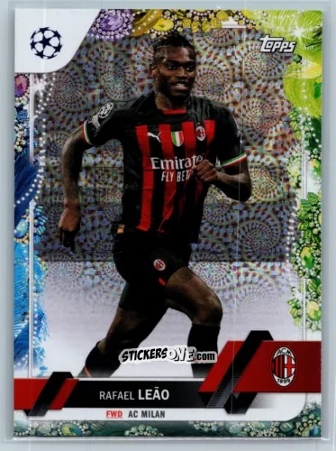 Sticker Rafael Leão - Carnaval Edition UEFA Club Competitions 2022-2023
 n. 146 - Topps
