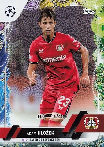Sticker Adam Hložek - Carnaval Edition UEFA Club Competitions 2022-2023
 n. 148 - Topps