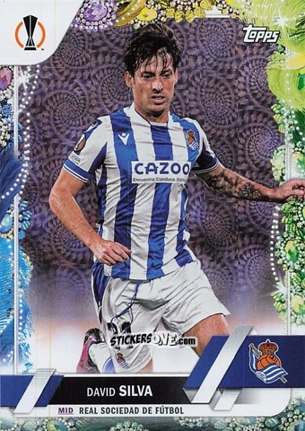 Sticker David Silva - Carnaval Edition UEFA Club Competitions 2022-2023
 n. 154 - Topps